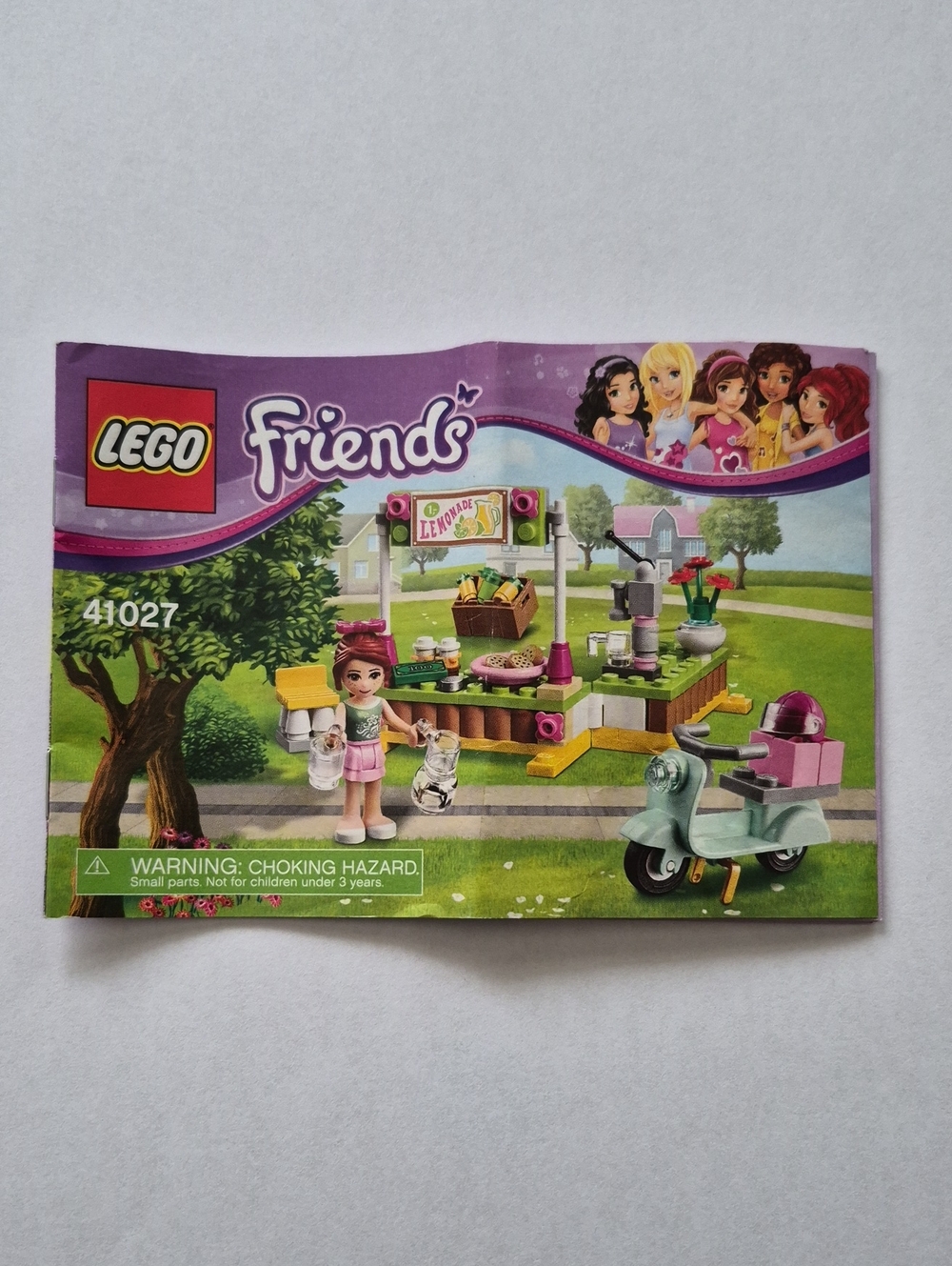 Lego Friends - Mia's Lemonade Stand (#41027) - Officially Retired By Lego - Picture 7 of 8